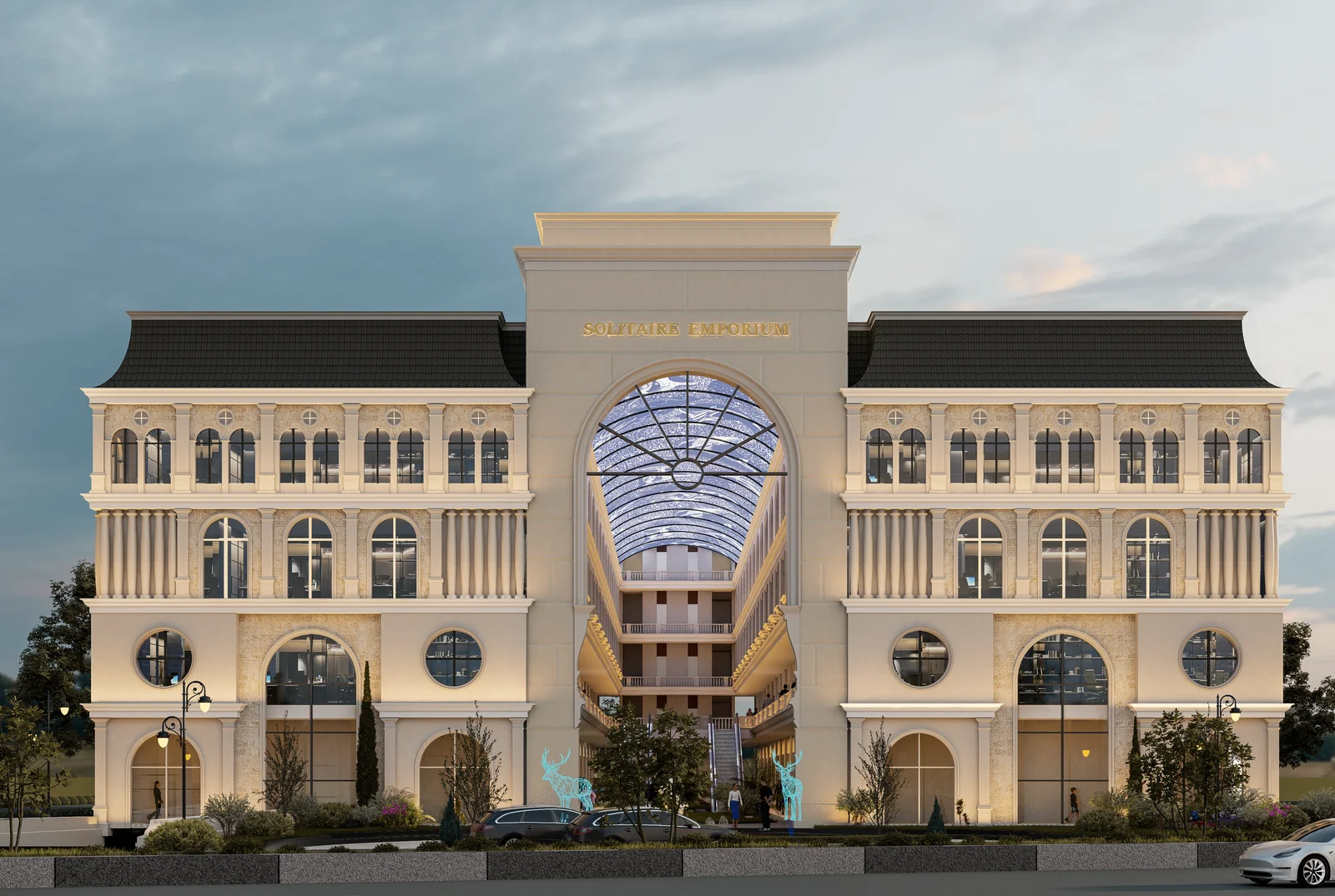Solitaire Emporium European Architecture